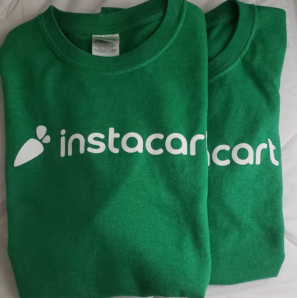 Instacart Shirts Size Medium (2)